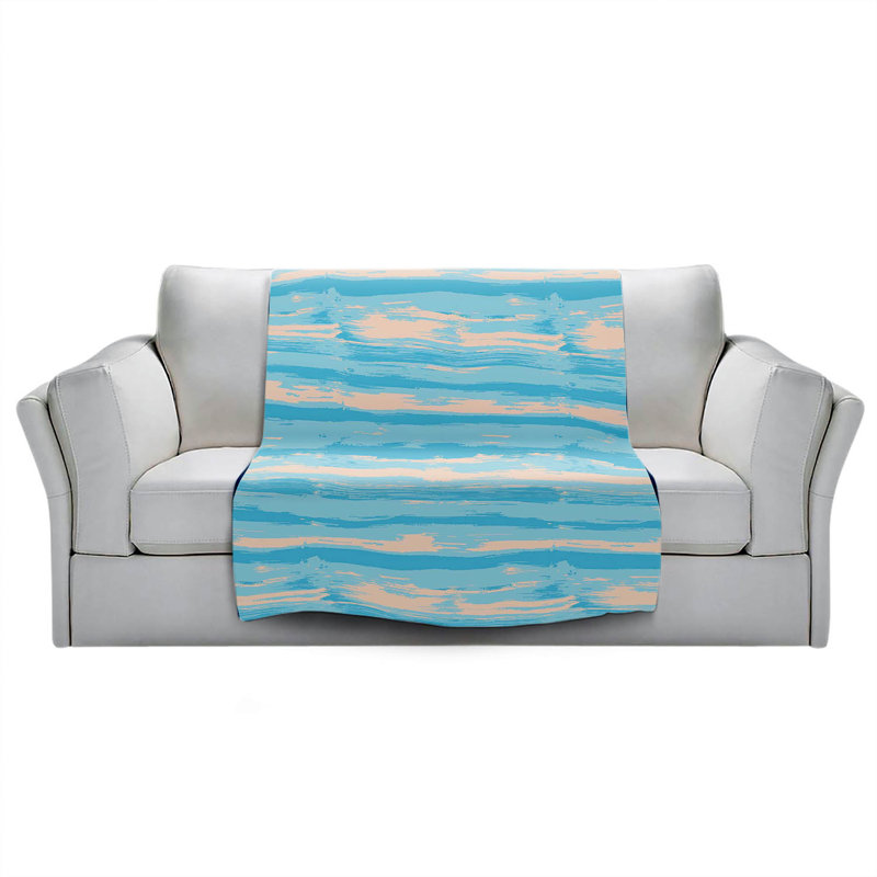 Couverture de mer serene , 68 po x 80 po