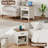 17.7'' W 1-Drawer Farmhouse Nightstand With Charging Station