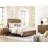 Solid Wood Panel Bed with Headboard & Footboard-520817941