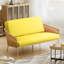 Housse pour canapé-lit réversible en tissu de polyester réversible avec fermeture à glissière 3 côtés-96484512-87758523