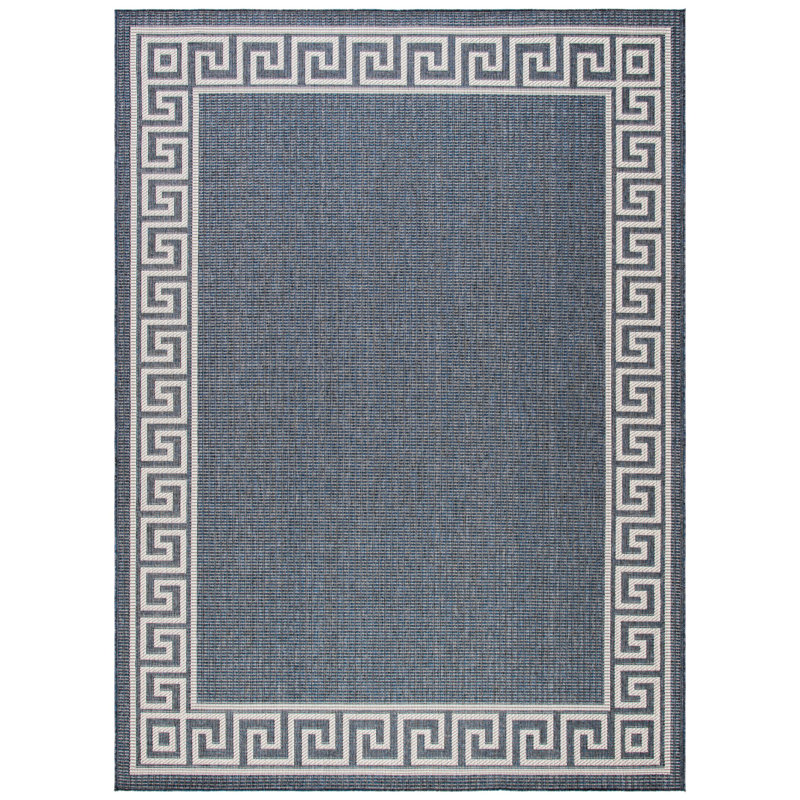 Brympton Performance Machine Washable Geometric Indoor/Outdoor Area Rug, Rectangle 8' x 10'
