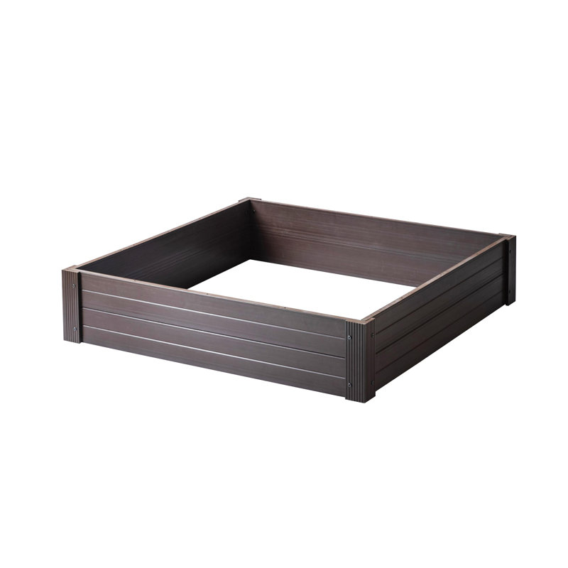 Lit de jardin surélevé Wilsmere, H 10,12 po x l 47,87 po x P 47,87 po