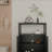 Living Room Bathroom Bamboo Storage Cabinet With Shelves-1995165507