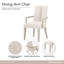 Lotus Bay Dining Arm Chair - Sand