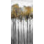 Abstract Yellow Forest Print On Canvas-98693888