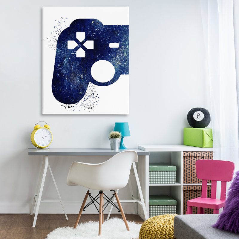 Art mural en toile patiné "Kimber", H 48 po x l 36 po