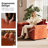 49.5'' W Oversized Premium Chenille Armchair And A Half With Accent Pillow & Removable Cushions-823925336