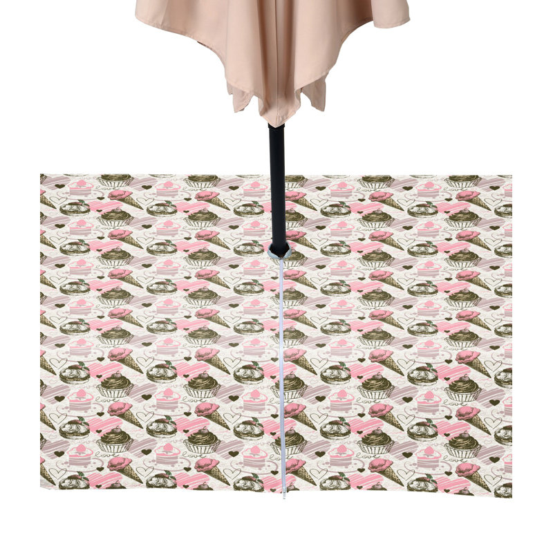 Steve Geometric Tablecloth, 120" x 60"