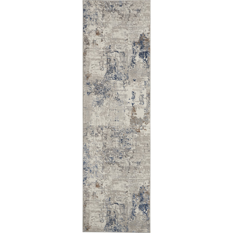 Royal Terrace Abstract Area Rug, Runner 66 x 221cm