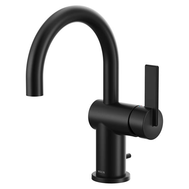 6190HC,BN,BL Moen Align Single Hole Bathroom Faucet with Drain Assembly ...