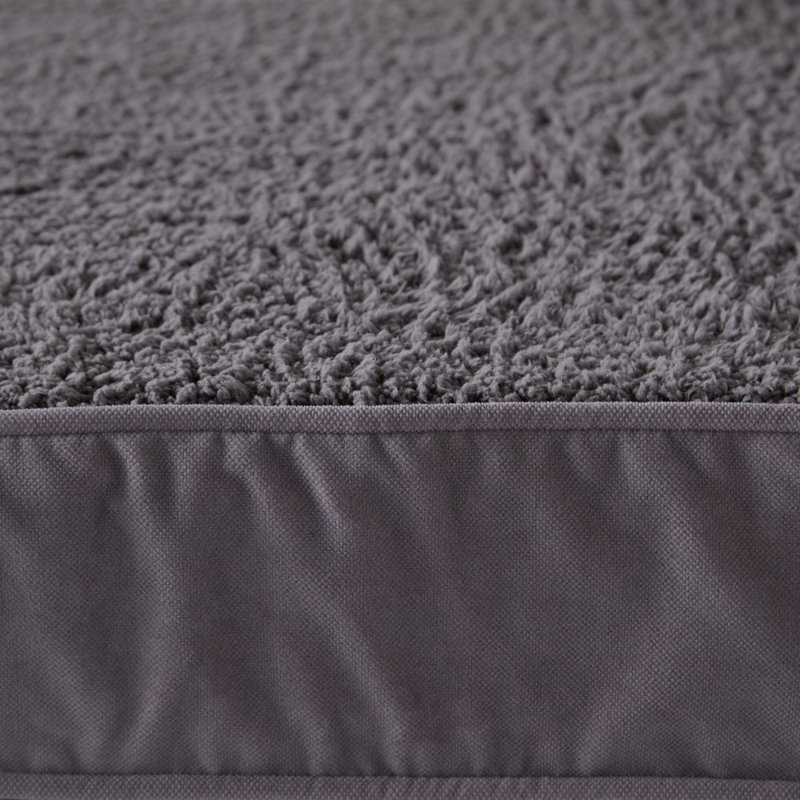 Lit pour chien avec coussin de soutien, Cramoisi, Petit (l 36 po x P 24 po x H 4 po)