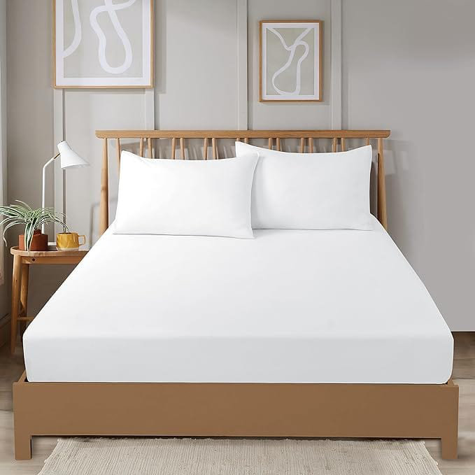 Plain Weave / Muslin Pillow Case, White