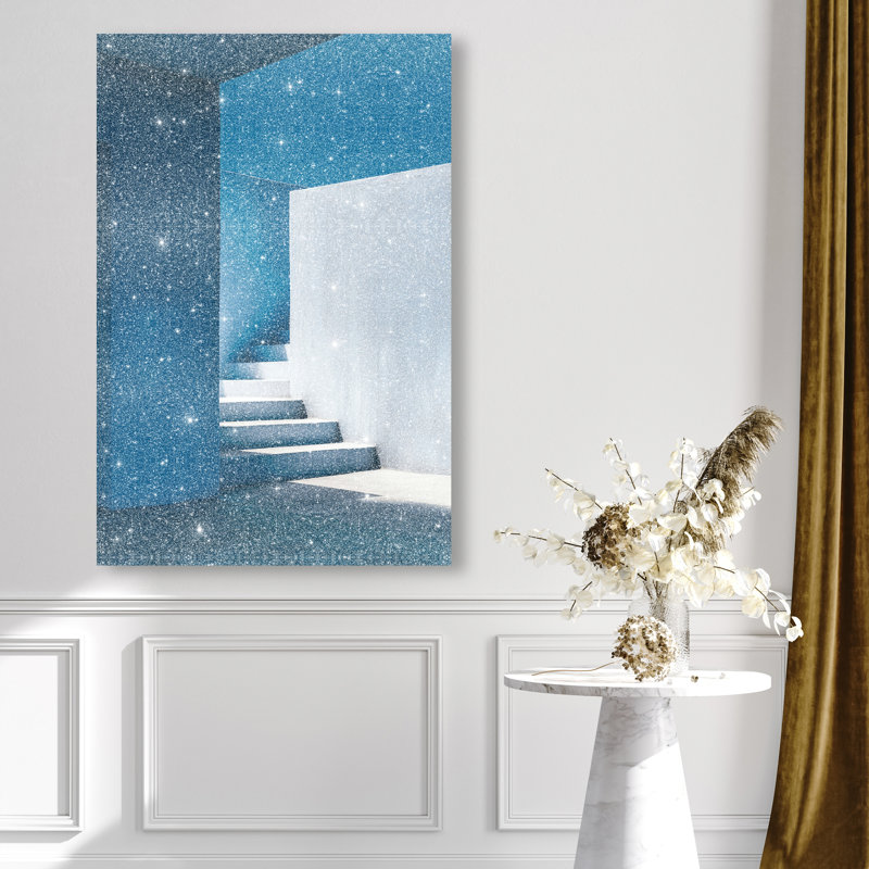 Deep Ocean Walls I Print by Oliver Gal, 15"H x 10"W, Gallery Wrapped