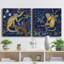 «Venezia Monkey Garden II», ensemble de 2 peintures-1342199785-1342199781