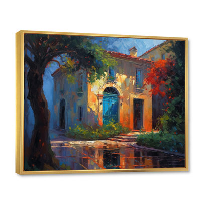 "Rurale campagne charmante II", reproduction sur toile