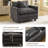 41.3'' Wide Chenille Upholstered Accent Chair with Extra Deep Seat-651879455