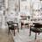 Elani Bankers Swivel Tufted Dining Chairs with Casters and Arms-1480359264-1480359255