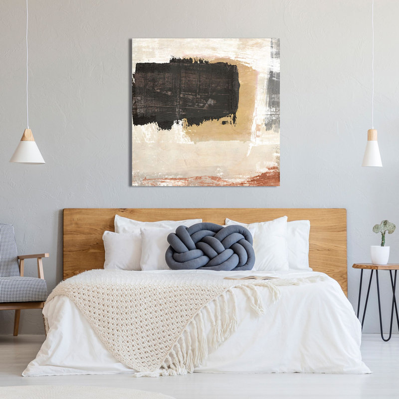 1LM6199 Abstract Art: Gemini I - Wrapped Canvas Print, 70cm H x 70cm W x 4cm D