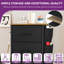 Fabric 4 Drawer 45Cm W Chest Of Drawers with Side Pockets-377749228