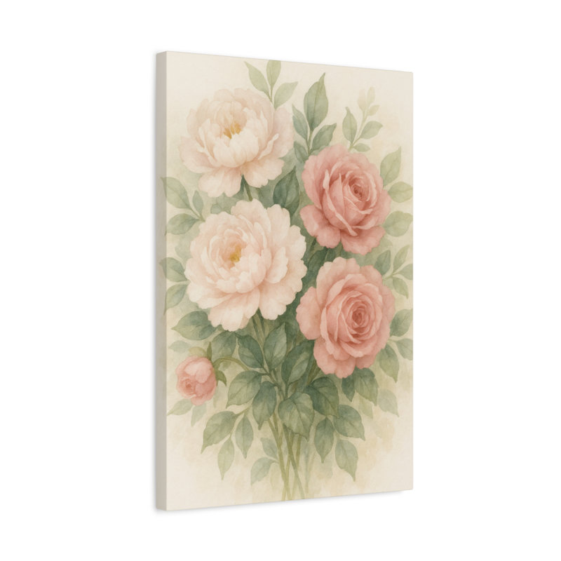 Aaroon Single Picture Frame Print on Canvas, 60.96 cm H x 40.64 cm W