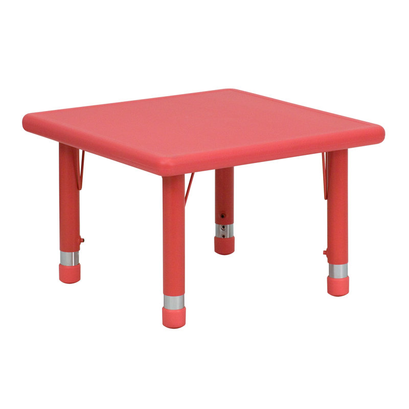 Table d'activité pour enfants Goddard, Rouge