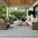 Gabriela Blue/Ivory Indoor/Outdoor Area Rug