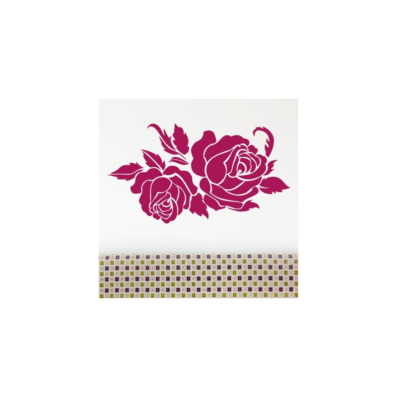 Plants & Flowers Wall Decal, Large, Violet