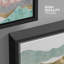 Montagne pastel, nature, art moderne, paysage abstrait, salon, chambre à coucher, bureau-93388724-93388723