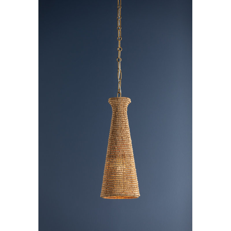 TALLMAN PENDANT, 20.25" H x 8" W x 8" D