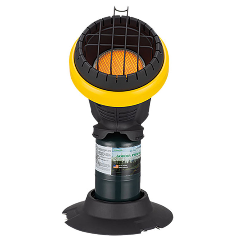 Comfort Gear PPH-04 4,000-BTU Indoor/Outdoor Portable Personal Propane Heater With Base