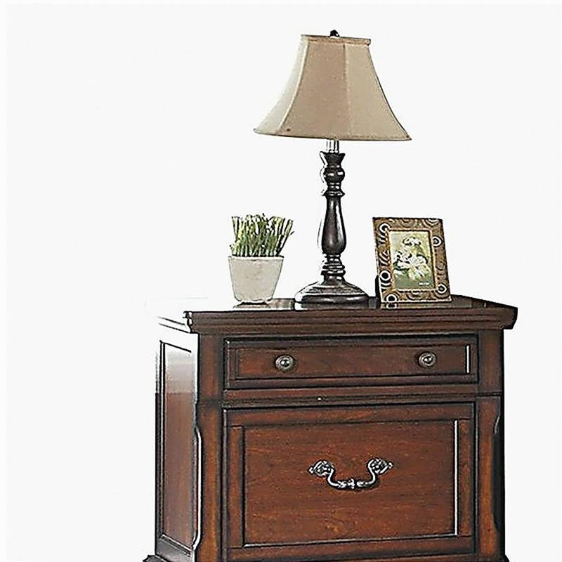 Mobilier de chambre à coucher avec placage en contreplaqué traditionnel