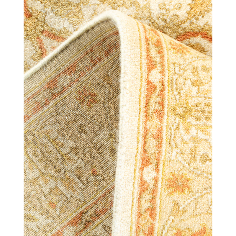 Classic One-of-a-Kind 3'2" X 5'1" Hand Knotted Area Rug