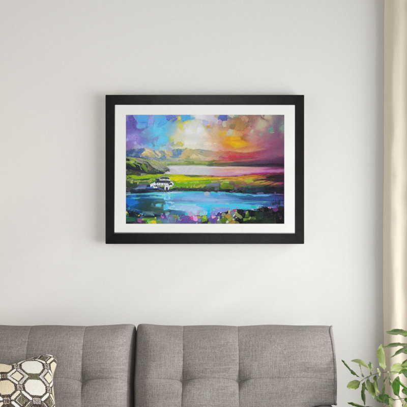« gesto farm skye », impression, H 18 po x l 26 po x P 1,5 po, Toile
