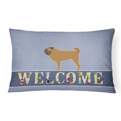  Coussin Pug Welcome