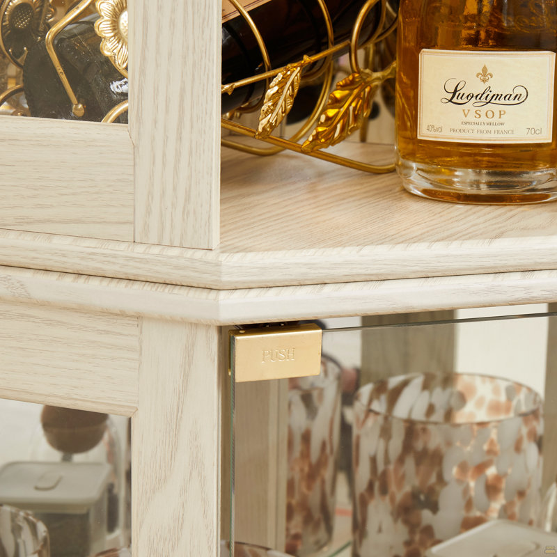 Vitrine de coin lumineuse - Vitrine, Blanc