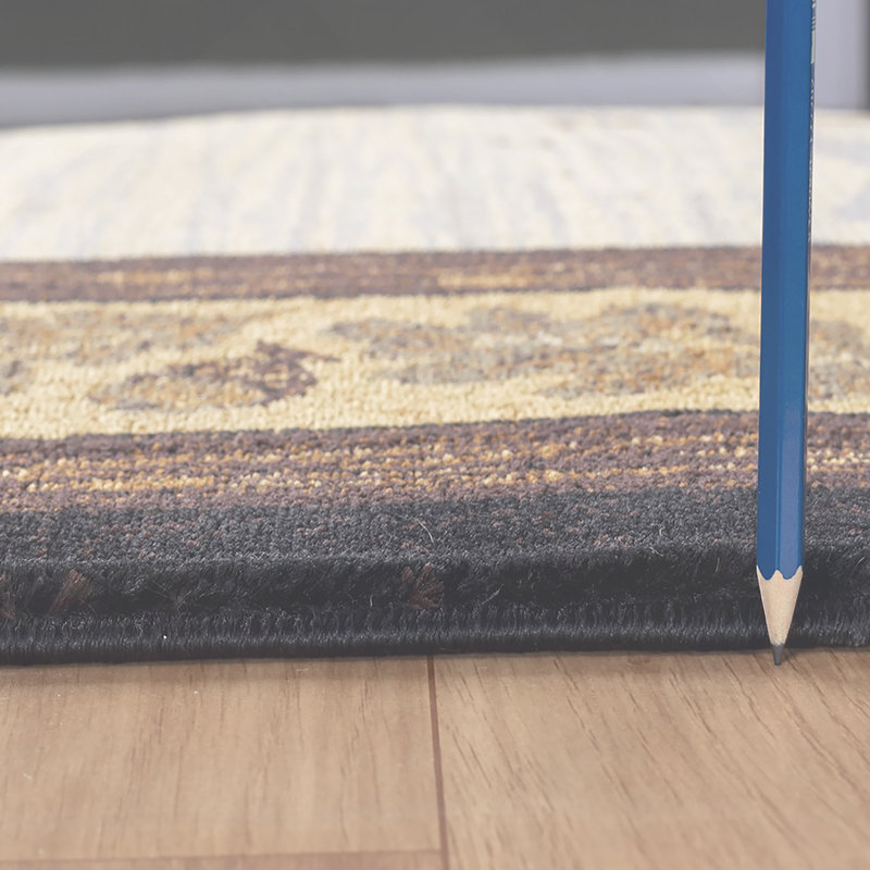 Nature's Nest Multi  Lodge Area Rug, Runner 2'7" x 7'3"