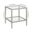 Hera Glass Top End Table-1871748084