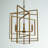 Hessle 4 - Light Steel Dimmable Lantern Geometric Chandelier-608541785