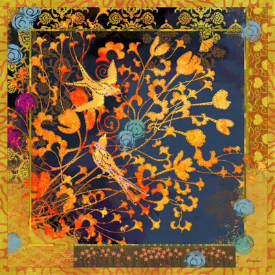 «La Boheme Tapisserie II» par Evelia Designs, impression sur toile tendue