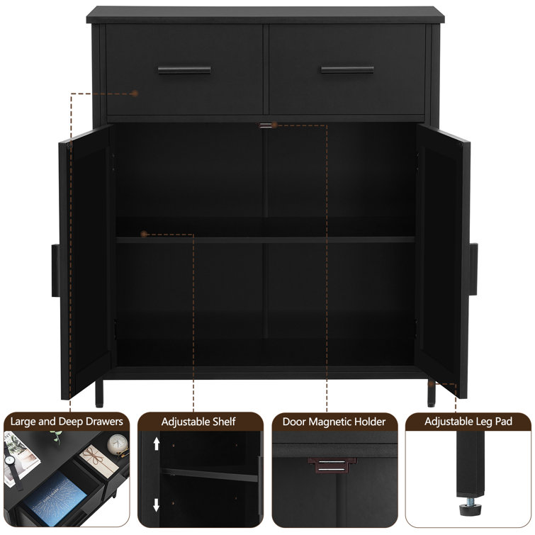 https://assets.wfcdn.com/im/48029142/resize-h755-w755%5Ecompr-r85/2514/251452642/Millwood+Pines+Industrial+Storage+Cabinet%2C+Floor+Standing+Cabinet+With+2+Drawers+And+2+Doors.jpg