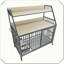 Cage robuste pour animaux à double couche avec tiroirs de rangement-1221996051