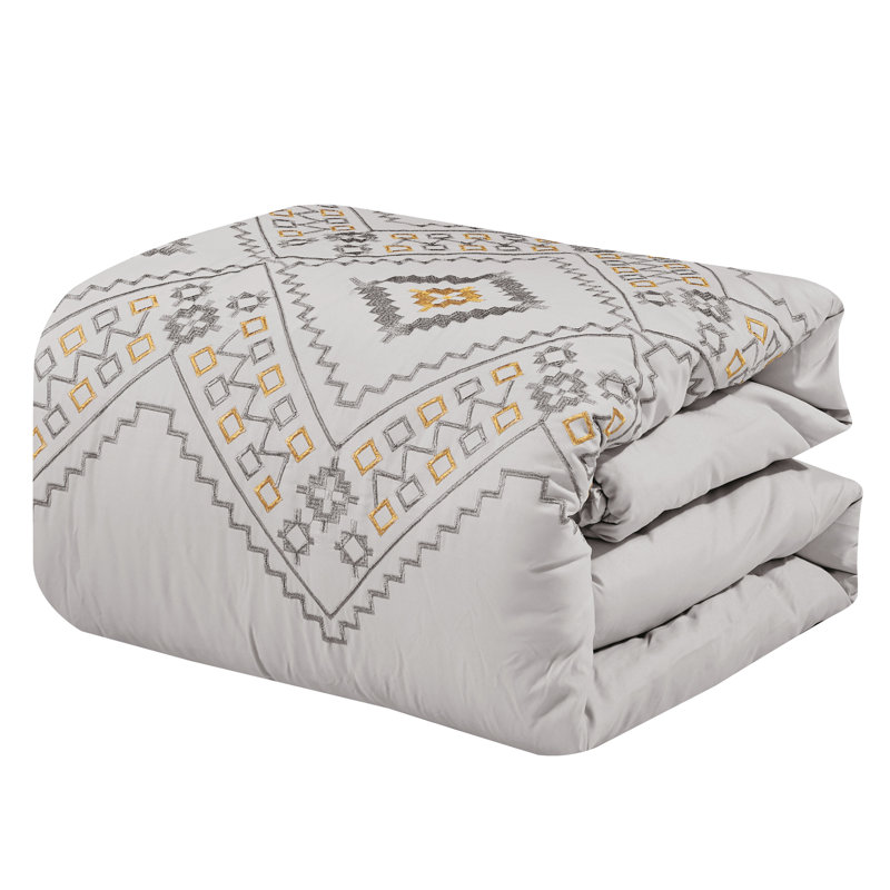 Geometric Shapes Comforter, King