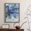 «Blue Room I», toile encadrée de qualité supérieure - prête à être accrochée-380499056-380499048