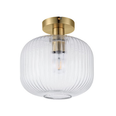 Glass Flush Mount