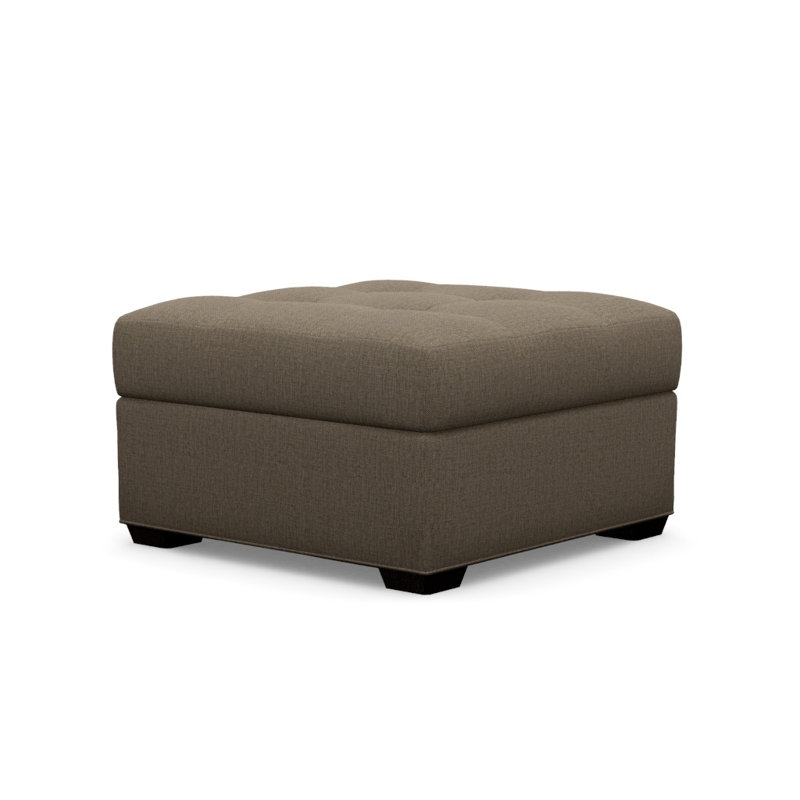 Baxter Square Ottoman, Java, Grande 120912