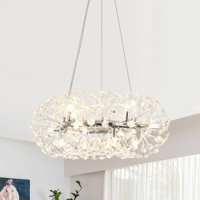 Jeret 12 - Light Dimmable Sputnik Sphere Chandelier