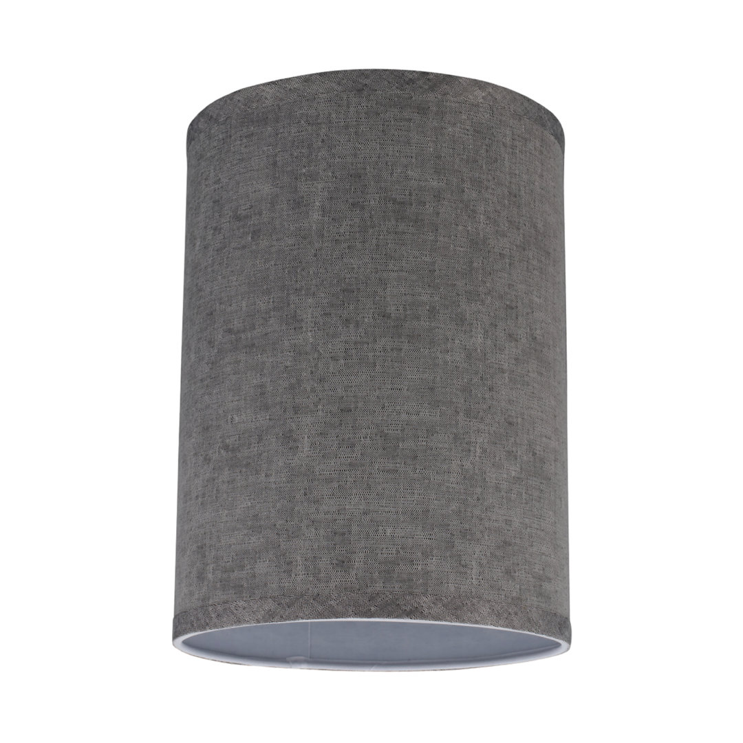 11'' H Textured Fabric Drum Lamp Shade Ebern Designs