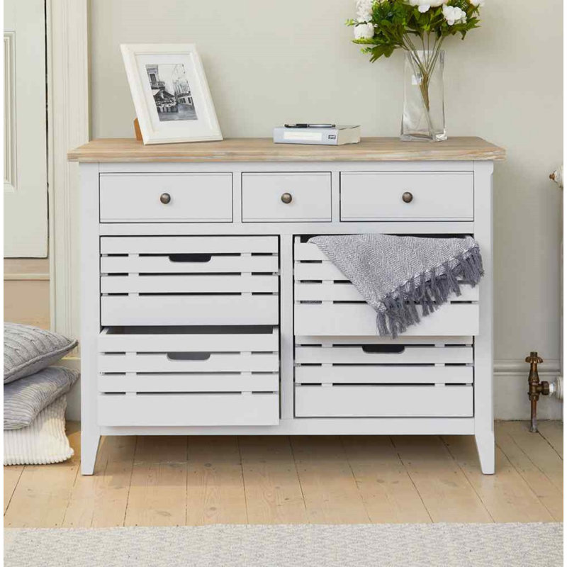 Amonti 110cm Solid Wood Sideboard
