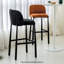 Chaise d'appoint à dossier solide gris (ensemble de 2)-907687049-907687051