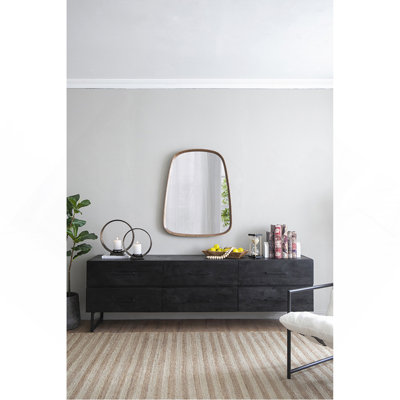 Armoire 86,5 x 20 x 30,5 po, noir